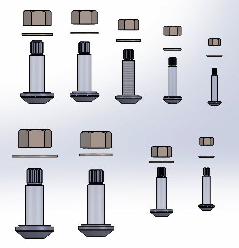 高强度扭断控制结构螺栓